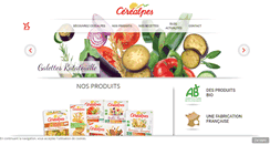 Desktop Screenshot of cerealpes.fr